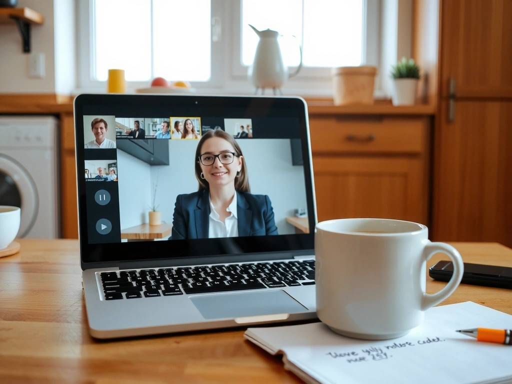 En lugn miljö under en digital konsultation